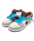 NIKEナイキ）の古着「Dunk Low Pro Electric Safari Phantom and Black」｜ベージュ