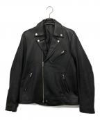 STUDIOUSステュディオス）の古着「ライダースジャケット」｜ブラック