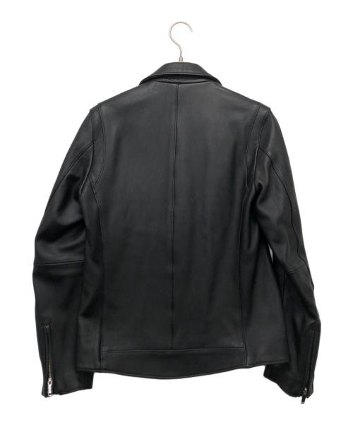 STUDIOUS（ステュディオス）STUDIOUS (ステュディオス) ライダースジャケット ブラック サイズ:3の古着・服飾アイテム