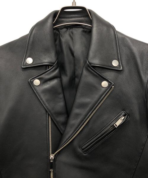 STUDIOUS（ステュディオス）STUDIOUS (ステュディオス) ライダースジャケット ブラック サイズ:3の古着・服飾アイテム