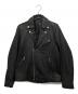 STUDIOUS（ステュディオス）の古着「ライダースジャケット」｜ブラック