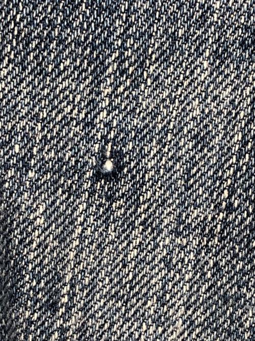 RED CARD（レッドカード）RED CARD (レッドカード) Spick&Span (スピックアンドスパン) 別注カットデニム インディゴ サイズ:24の古着・服飾アイテム