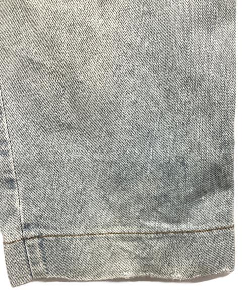 DOLCE & GABBANA（ドルチェ＆ガッバーナ）DOLCE & GABBANA (ドルチェ＆ガッバーナ) クラッシュデニムパンツ インディゴ サイズ:46の古着・服飾アイテム