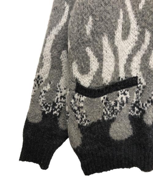 Schott（ショット）Schott (ショット) ファイヤーモヘアカーディガン グレー サイズ:Lの古着・服飾アイテム