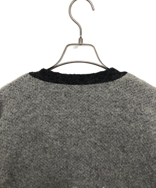 Schott（ショット）Schott (ショット) ファイヤーモヘアカーディガン グレー サイズ:Lの古着・服飾アイテム