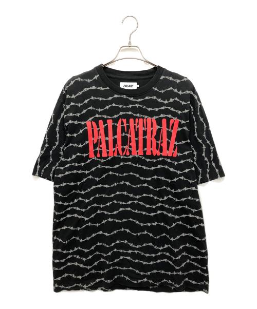 PALACE（パレス）PALACE (パレス) PALCATRAZ T-SHIRT ブラック サイズ:XLの古着・服飾アイテム