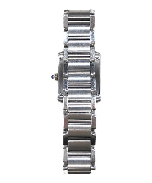 Cartier（カルティエ）Cartier (カルティエ) タンクフランセーズSM ホワイトの古着・服飾アイテム