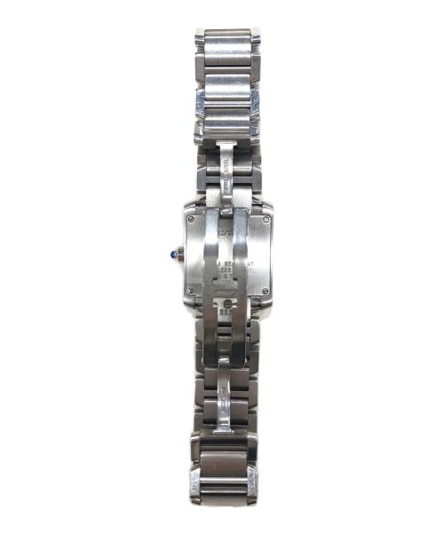 Cartier（カルティエ）Cartier (カルティエ) タンクフランセーズSM ホワイトの古着・服飾アイテム