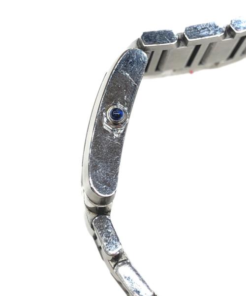 Cartier（カルティエ）Cartier (カルティエ) タンクフランセーズSM ホワイトの古着・服飾アイテム