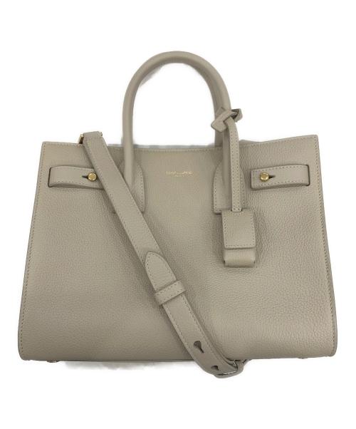 Saint Laurent Paris（サンローランパリ）Saint Laurent Paris (サンローランパリ) サックドジュールソフトベイビー ベージュの古着・服飾アイテム