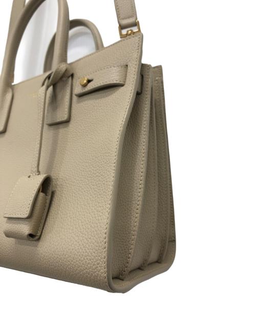 Saint Laurent Paris（サンローランパリ）Saint Laurent Paris (サンローランパリ) サックドジュールソフトベイビー ベージュの古着・服飾アイテム