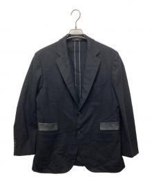 HERMES（エルメス）の古着「ウールテーラードジャケット」｜ブラック