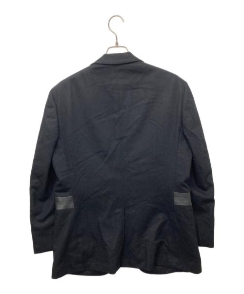 HERMES（エルメス）HERMES (エルメス) ウールテーラードジャケット ブラック サイズ:52の古着・服飾アイテム