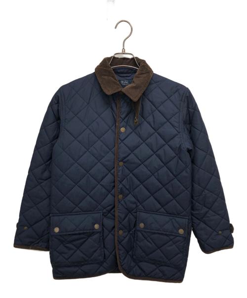 POLO RALPH LAUREN（ポロ・ラルフローレン）POLO RALPH LAUREN (ポロ・ラルフローレン) キルティングジャケット ネイビー サイズ:表記なしの古着・服飾アイテム
