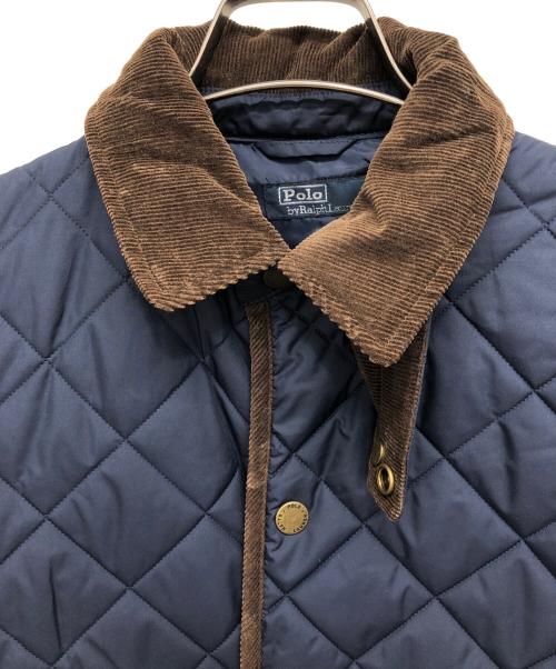 POLO RALPH LAUREN（ポロ・ラルフローレン）POLO RALPH LAUREN (ポロ・ラルフローレン) キルティングジャケット ネイビー サイズ:表記なしの古着・服飾アイテム