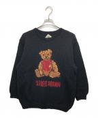 STREET ORGANストリートオルガン）の古着「テディベアニット」｜ブラック