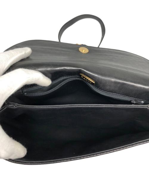 BALLY（バリー）BALLY (バリー) チェーンショルダーバッグ ブラックの古着・服飾アイテム