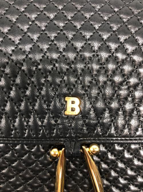 BALLY（バリー）BALLY (バリー) チェーンショルダーバッグ ブラックの古着・服飾アイテム