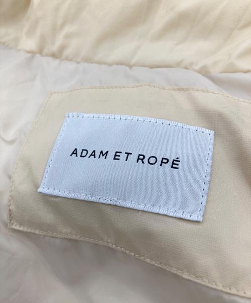 Adam et Rope（アダム エ ロペ）Adam et Rope (アダム エ ロペ) ALLIEDダウンベストコート ベージュ サイズ:ＦＲＥＥの古着・服飾アイテム