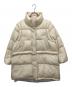 Adam et Rope（アダム エ ロペ）の古着「ALLIEDダウンベストコート」｜ベージュ