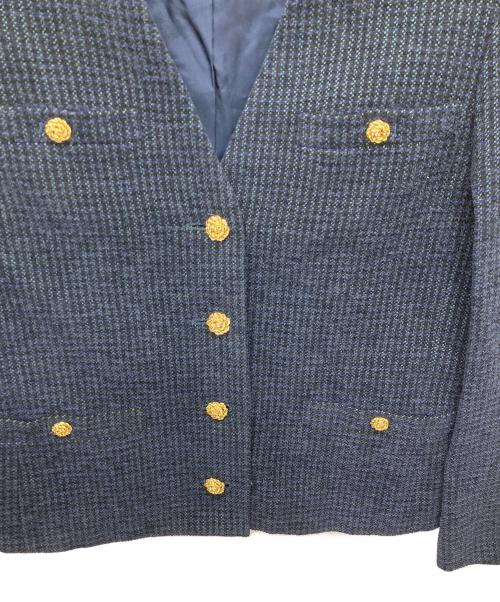 BROOKS BROTHERS（ブルックスブラザーズ）BROOKS BROTHERS (ブルックスブラザーズ) 金釦ジャケットセットアップ ネイビー サイズ:7の古着・服飾アイテム