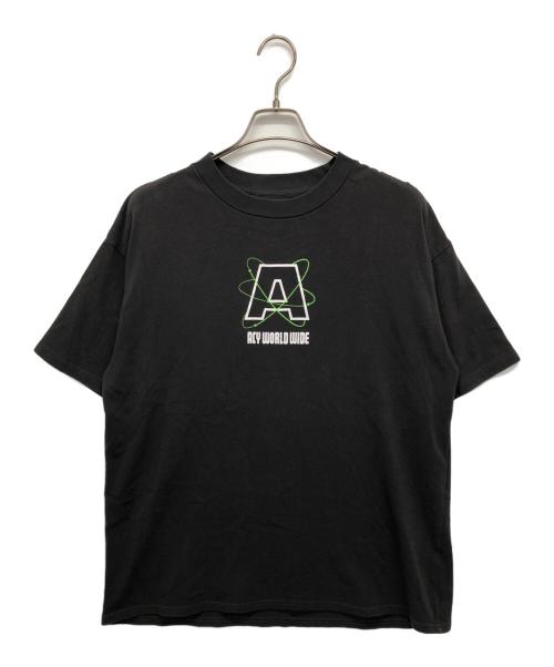 Acy（エイシー）Acy (エイシー) WORLD WIDE TEE ブラック サイズ:01の古着・服飾アイテム