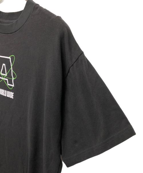 Acy（エイシー）Acy (エイシー) WORLD WIDE TEE ブラック サイズ:01の古着・服飾アイテム