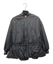 VALENTINO（ヴァレンティノ）の古着「Drawstring Bomber Jacket」｜ブラック