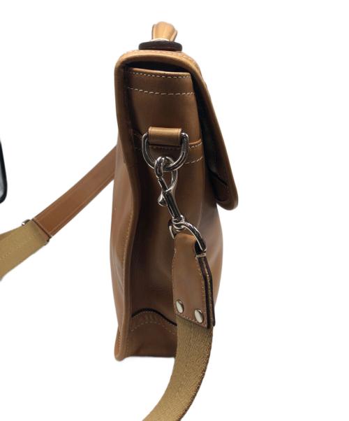 COACH（コーチ）COACH (コーチ) ショルダーブリーフケース ベージュの古着・服飾アイテム