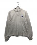 ADER errorアーダーエラー）の古着「TRS Tag LS polo t-shirt」｜グレー