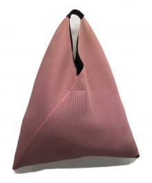 MM6 Maison Margiela（エムエムシックスメゾンマルジェラ）の古着「メッシュジャパニーズトートバッグ」｜ピンク