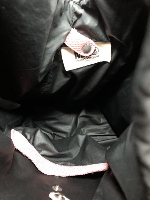 MM6 Maison Margiela（エムエムシックスメゾンマルジェラ）MM6 Maison Margiela (エムエムシックス メゾンマルジェラ) メッシュジャパニーズトートバッグ ピンクの古着・服飾アイテム