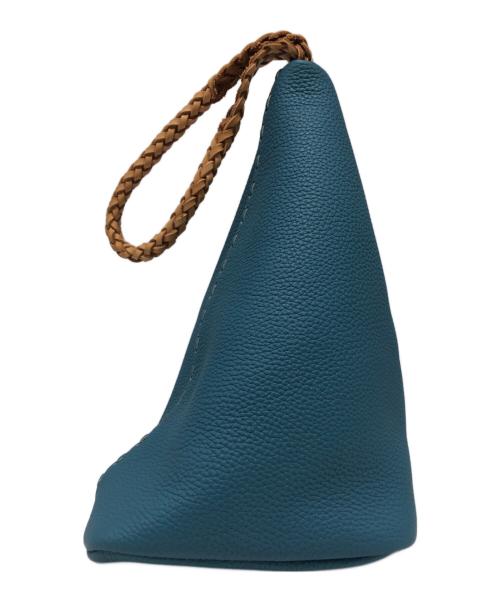 MAGNUM（マグナム）MAGNUM (マグナム) 巾着セカンドバッグ ブルーの古着・服飾アイテム