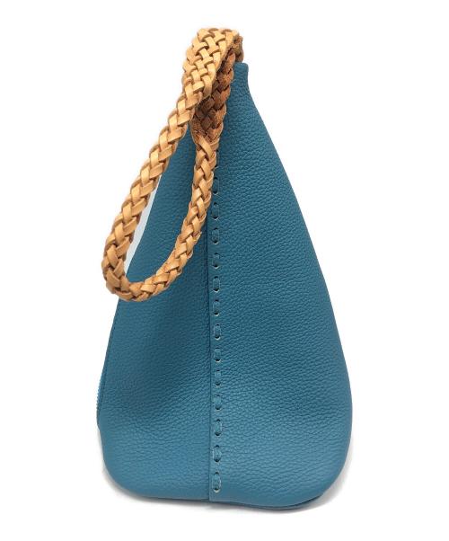 MAGNUM（マグナム）MAGNUM (マグナム) 巾着セカンドバッグ ブルーの古着・服飾アイテム