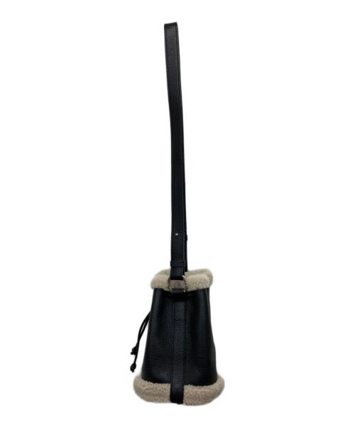 CHRISTIAN VILLA（クリスチャンヴィラ）CHRISTIAN VILLA (クリスチャンヴィラ) ヘムムートンキンチャクショルダーバッグ ブラックの古着・服飾アイテム