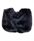 GEN DAIゲンダイ）の古着「FAKE FUR BAG」｜ブラック