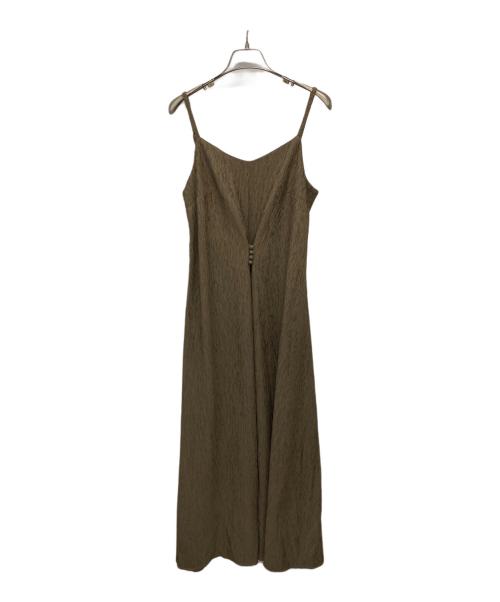 ANDREA&Co.（アンドレアアンドコー）ANDREA&Co. (アンドレアアンドコー) ジャケットワンピースセットアップ ブラウン サイズ:Fの古着・服飾アイテム