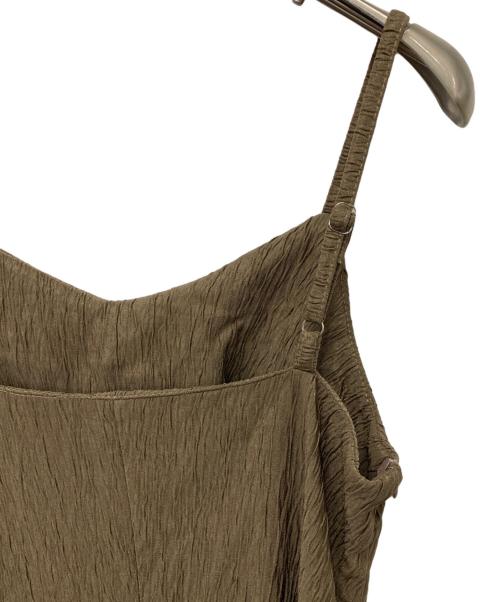 ANDREA&Co.（アンドレアアンドコー）ANDREA&Co. (アンドレアアンドコー) ジャケットワンピースセットアップ ブラウン サイズ:Fの古着・服飾アイテム