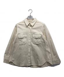 Healthy DENIM（ヘルシーデニム）の古着「デニムシャツ」｜ホワイト