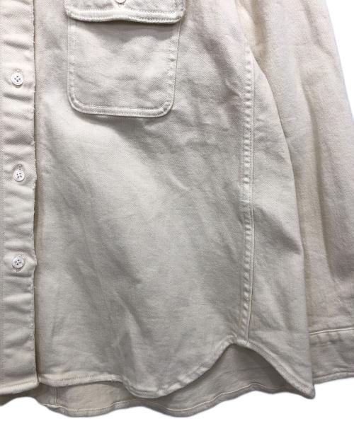 Healthy DENIM（ヘルシーデニム）Healthy DENIM (ヘルシーデニム) デニムシャツ ホワイト サイズ:1の古着・服飾アイテム