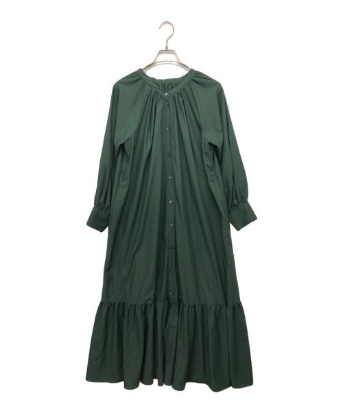 Loungedress（ラウンジドレス）Loungedress (ラウンジドレス) 2wayティアードOP グリーン サイズ:Fの古着・服飾アイテム