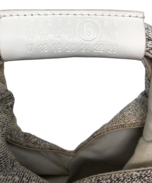 MM6 Maison Margiela（エムエムシックスメゾンマルジェラ）MM6 Maison Margiela (エムエムシックス メゾンマルジェラ) ジャパニーズバッグミニ グレーの古着・服飾アイテム