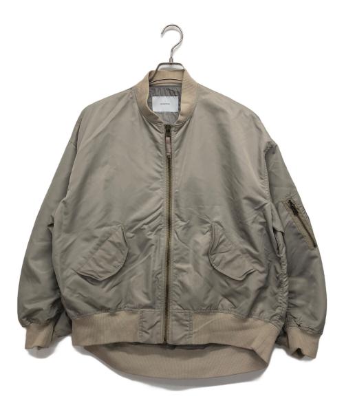 FRAMeWORK（フレームワーク）FRAMeWORK (フレームワーク) MA-1ジャケット グレー サイズ:38の古着・服飾アイテム