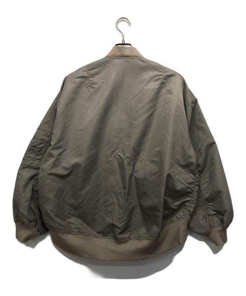 FRAMeWORK（フレームワーク）FRAMeWORK (フレームワーク) MA-1ジャケット グレー サイズ:38の古着・服飾アイテム