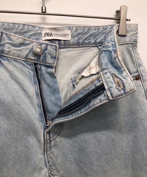 ZARA（ザラ）ZARA (ザラ) デニムカーゴパンツ インディゴ サイズ:34の古着・服飾アイテム