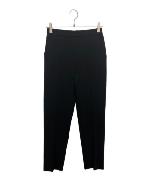 YORI（ヨリ）YORI (ヨリ) ピンタックパンツ ブラック サイズ:38の古着・服飾アイテム