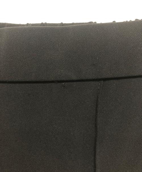 YORI（ヨリ）YORI (ヨリ) ピンタックパンツ ブラック サイズ:38の古着・服飾アイテム