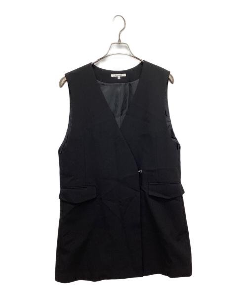 CADUNE（カデュネ）CADUNE (カデュネ) ベスト ブラック サイズ:38の古着・服飾アイテム