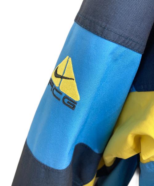 NIKE ACG（ナイキエーシージー）NIKE ACG (ナイキエーシージー) LAYER 3/シェルジャケット ブルー×イエロー サイズ:Lの古着・服飾アイテム