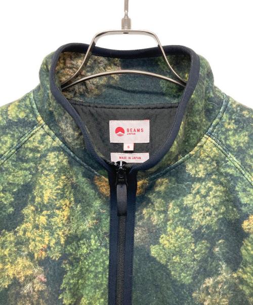 BEAMS JAPAN（ビームスジャパン）BEAMS JAPAN (ビームスジャパン) ツリーフリースジャケット グリーン サイズ:Sの古着・服飾アイテム